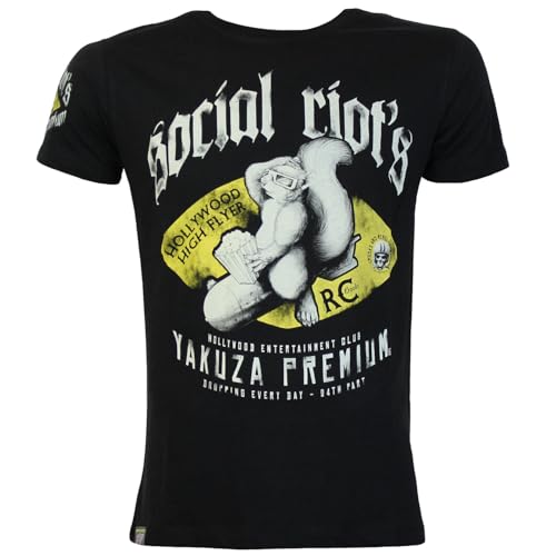 Yakuza Premium Herren T-Shirt 3604 schwarz L