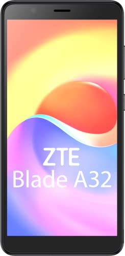 Blade A32 4G Smartphone 13,8 cm (5.45 Zoll) 32 GB 1,6 GHz Android 5 MP Einzelne Kamera Kamera Dual Sim (Schwarz) (Schwarz)