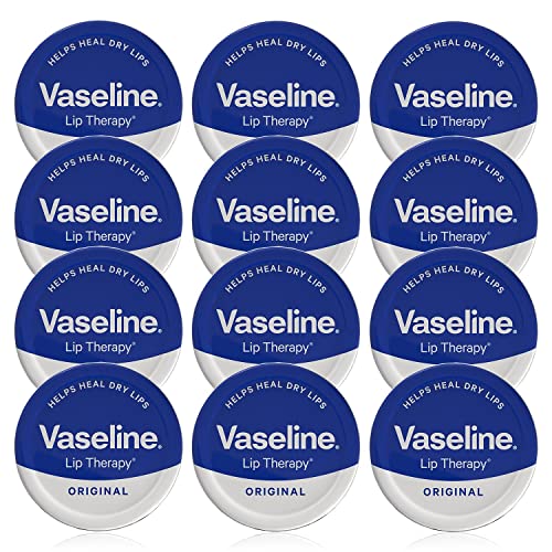 12 x Vaseline Lip Therapy Tin 20g