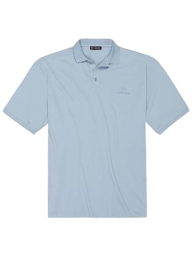 Lavecchia Übergrößen Poloshirt Herren Polo Shirts Kurzarm Shirt LV-1000 (Hellblau, 6XL)