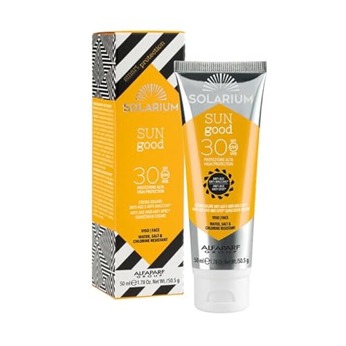 Solarium Sun-Good Sonnencreme für das Gesicht, Anti-Age und Anti-Flecken, LSF 30, 50 ml