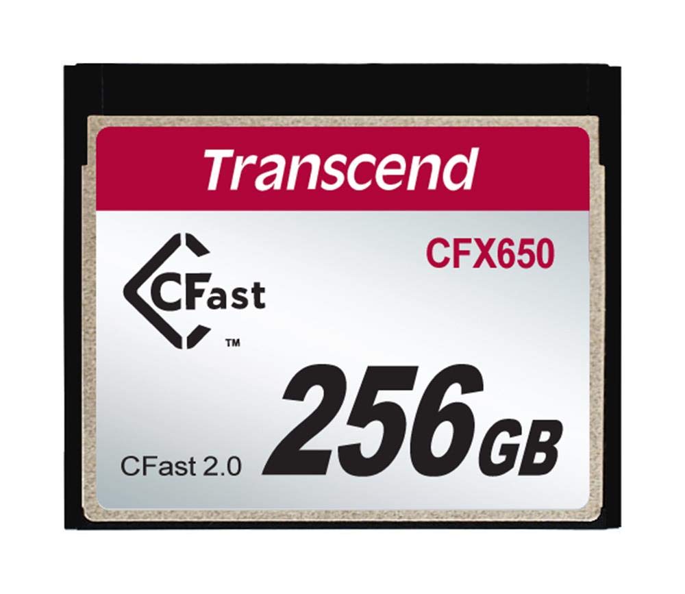 Transcend 256GB CFast 2.0 CFX650 Speicherkarte TS256GCFX650