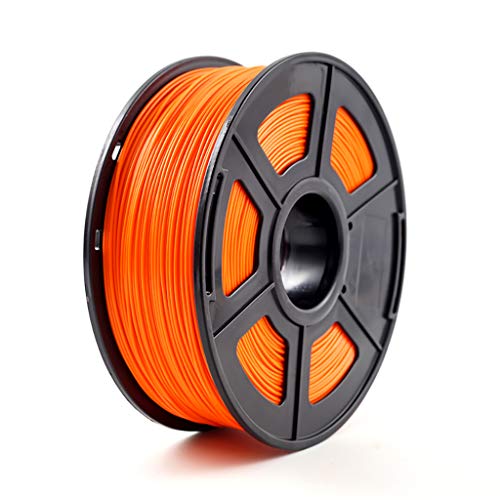 ABS1.75mm Filament 3D-Druckfilament 1 Kg Spulendruckmaterial, Verwendet Für 3D-Druckerspule(Color:Orange)