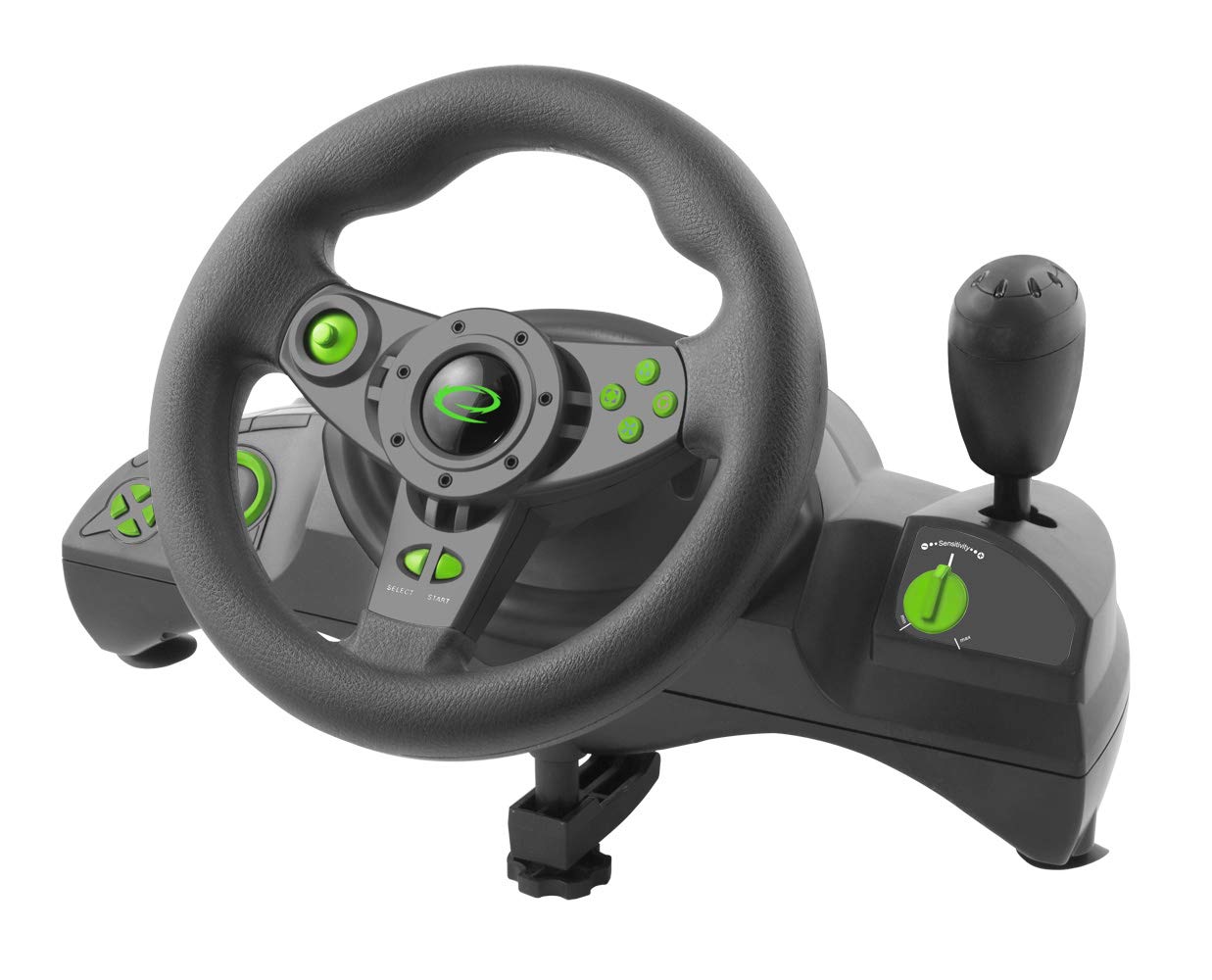 Racing Wheel Lenkrad USB PC/PS3 NITRO Computer Gaming Gamer Zocker EGW102 - DPD