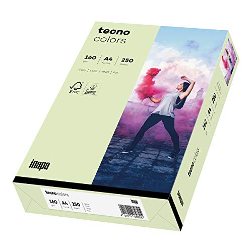 Inapa farbiges Kopierpapier, buntes Papier tecno Colors: 80 g/m², A3, 500 Blatt, rosa