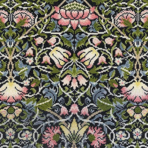 Bothy Threads Kreuzstich-Set – William Morris Glocke Blume XAC5