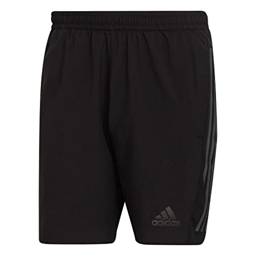 adidas Men's Run ICON SHO Shorts, Black, S 7"