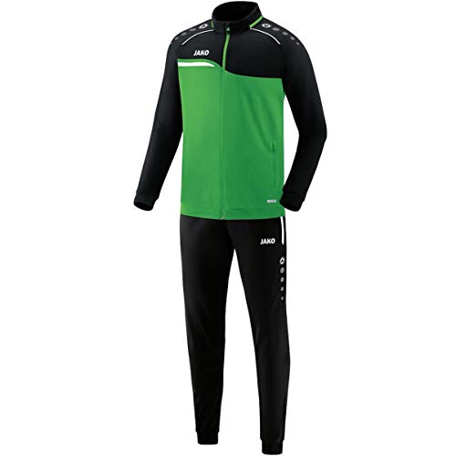 JAKO Herren Competition 2.0 Trainingsanzug Polyester, Soft Green/Schwarz, S
