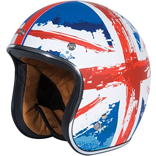 Herkunft Helmets ersten UK, bianco-blu-rosso, S