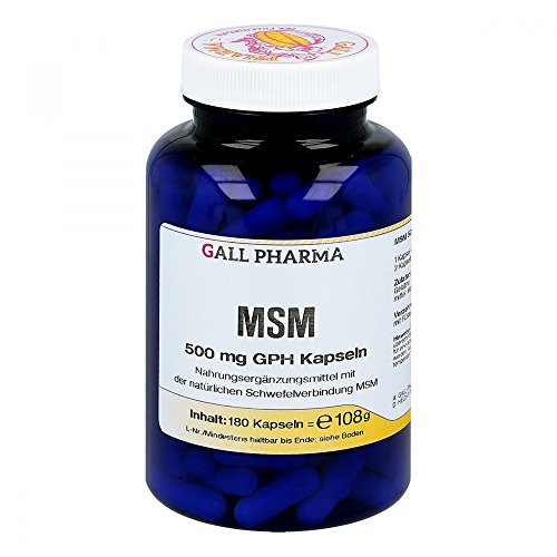 Msm 500 mg Gph Kapseln 180 stk