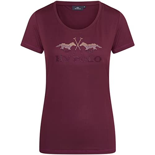 HV Polo T-Shirt Favouritas Limited Tech (S, Dark Berry)