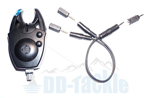 DD-Tackle Klinke Adapter Set für LED Alu Snag Bar Swinger Hänger Pendel Bissanzeiger