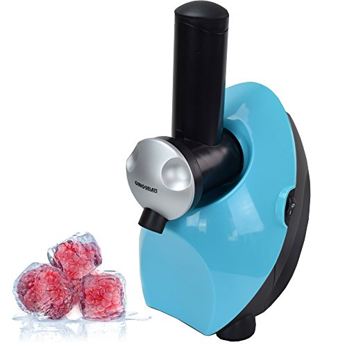 Gino Gelati Frucht Eismaschine für gefrorene Früchte fettfrei-kalorienarm-milchfrei-aus Früchten