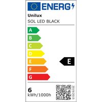 UNiLUX LED-Tischleuchte SOL, Farbe: schwarz