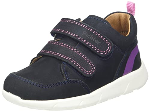 Richter Kinderschuhe Jungen Mädchen Hero Sneaker, Atlantic/Rosette, 28 EU