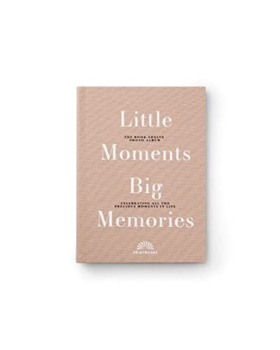 Printworks Little Moments Fotoalbum Big Memories, Buchform, Stoffbezug, Dekoration, Design, 40 Seiten