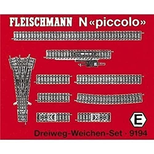 Fleischmann Dreiwegweichen-Set E