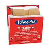 Salvequick Passende Refills für den Spender, 21 Stück, 3.2 + 4.8 cm x 8 cm