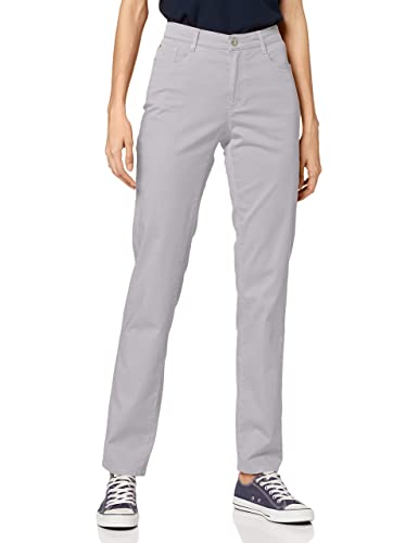 BRAX Damen Style Mary Smart Cotton Hose, Grey Melange, W36/L32(Herstellergröße:46)