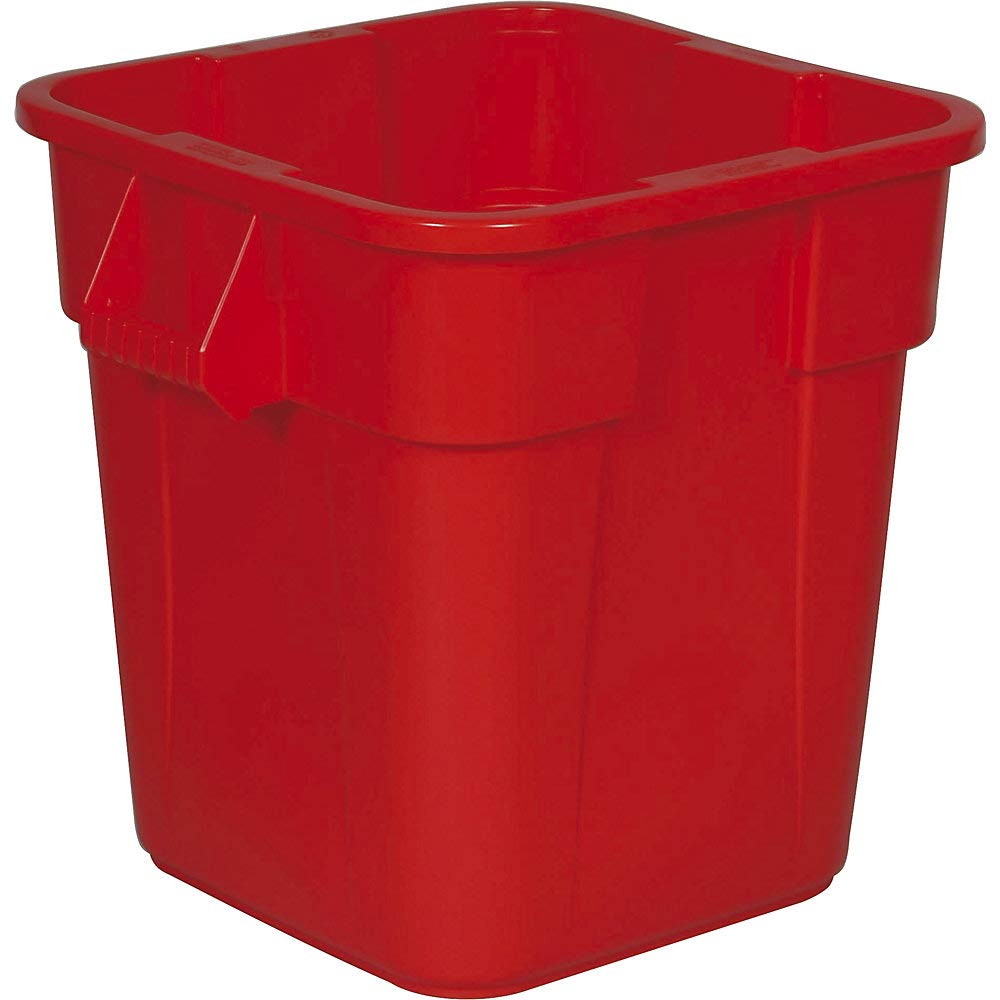 Rubbermaid Commercial Products 106L BRUTE Square Container - Red