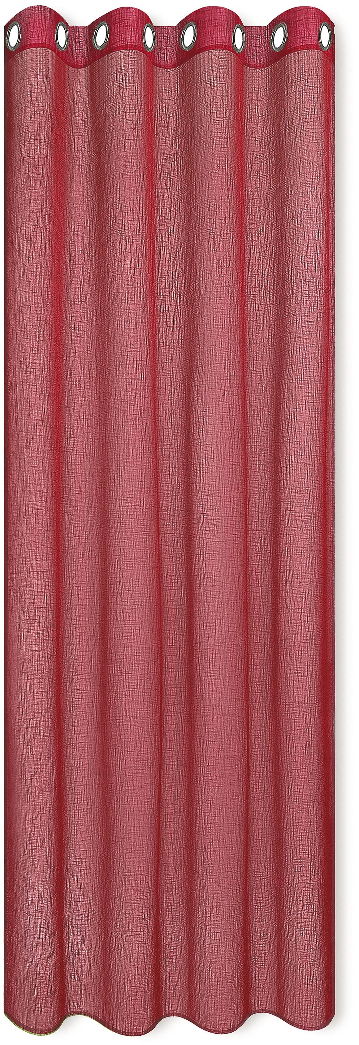 Happy Home Vorhang "MIRANDA", (1 St.), HxB: 235x140, halbtransparent