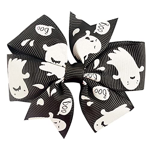 SHUBIAO Schleife geeignet Knoten for Mädchen Band Clip Zubehör Haar Halloween Haarspange Haarklemme Clips Haarspangen (Color : D)
