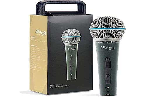 Professionelles Dynamisches Kardioid-Mikrofon SM60 von Stagg