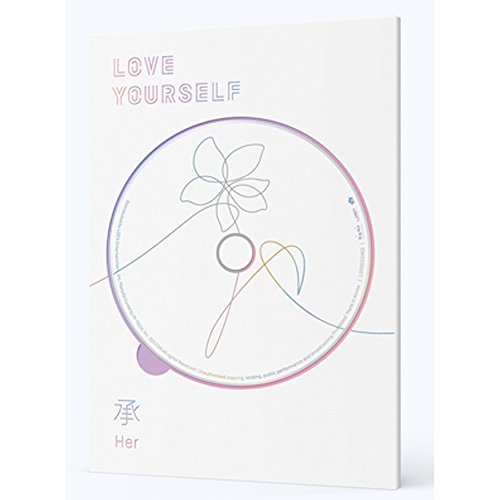 BANGTAN BOYS LOVE YOURSELF Her [E Ver.] BTS 5th Mini Album CD + Fotobuch + Mini buch +Fotokarte + Aufkleber Pack