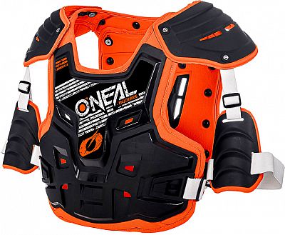 O'neal PXR Stone Shield Brust/Rücken Protektor schwarz/orange Oneal