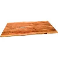 SIT Tisch »TABLES & CO«, HxT: 77 x 100 cm, Holz - braun | silberfarben