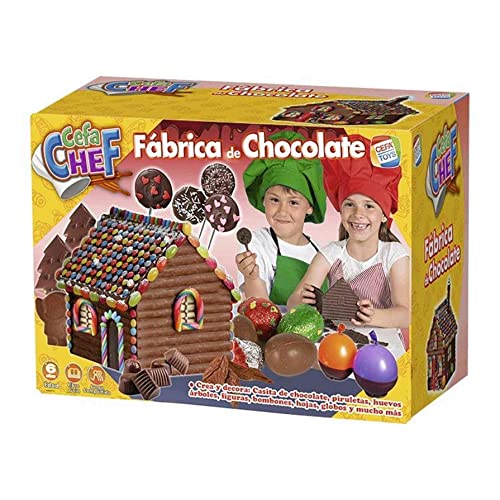 Cefa Chef Kekse und Schokolade Set Schokoladenfabrik bunt