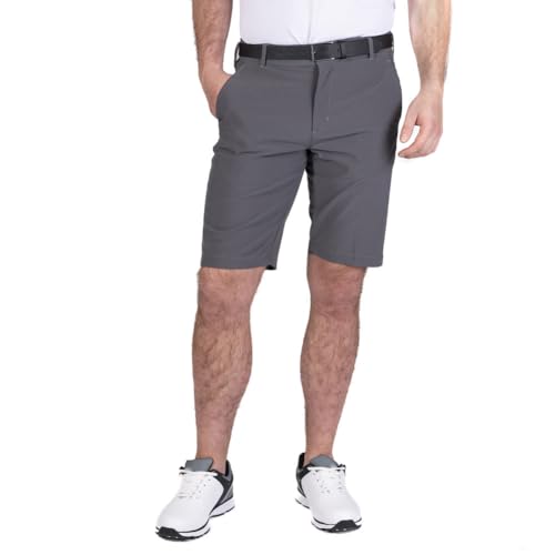 Island Green IGSHO2085 Herren atmungsaktive Golf-Shorts, anthrazit, Taille 106,7 cm