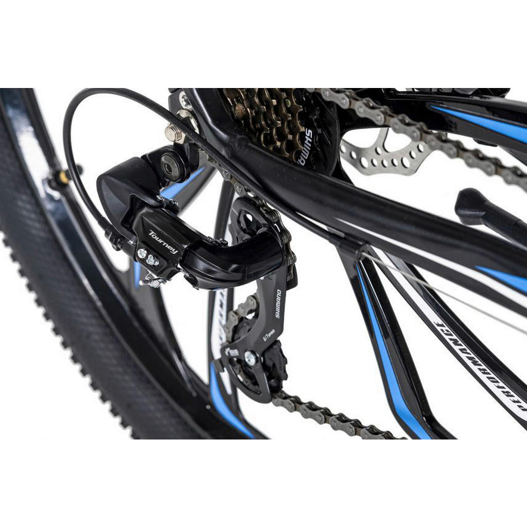 KS-Cycling Mountain-Bike 598M 27,5 Zoll Rahmenhöhe 53 cm 21 Gänge schwarz schwarz ca. 27,5 Zoll 3