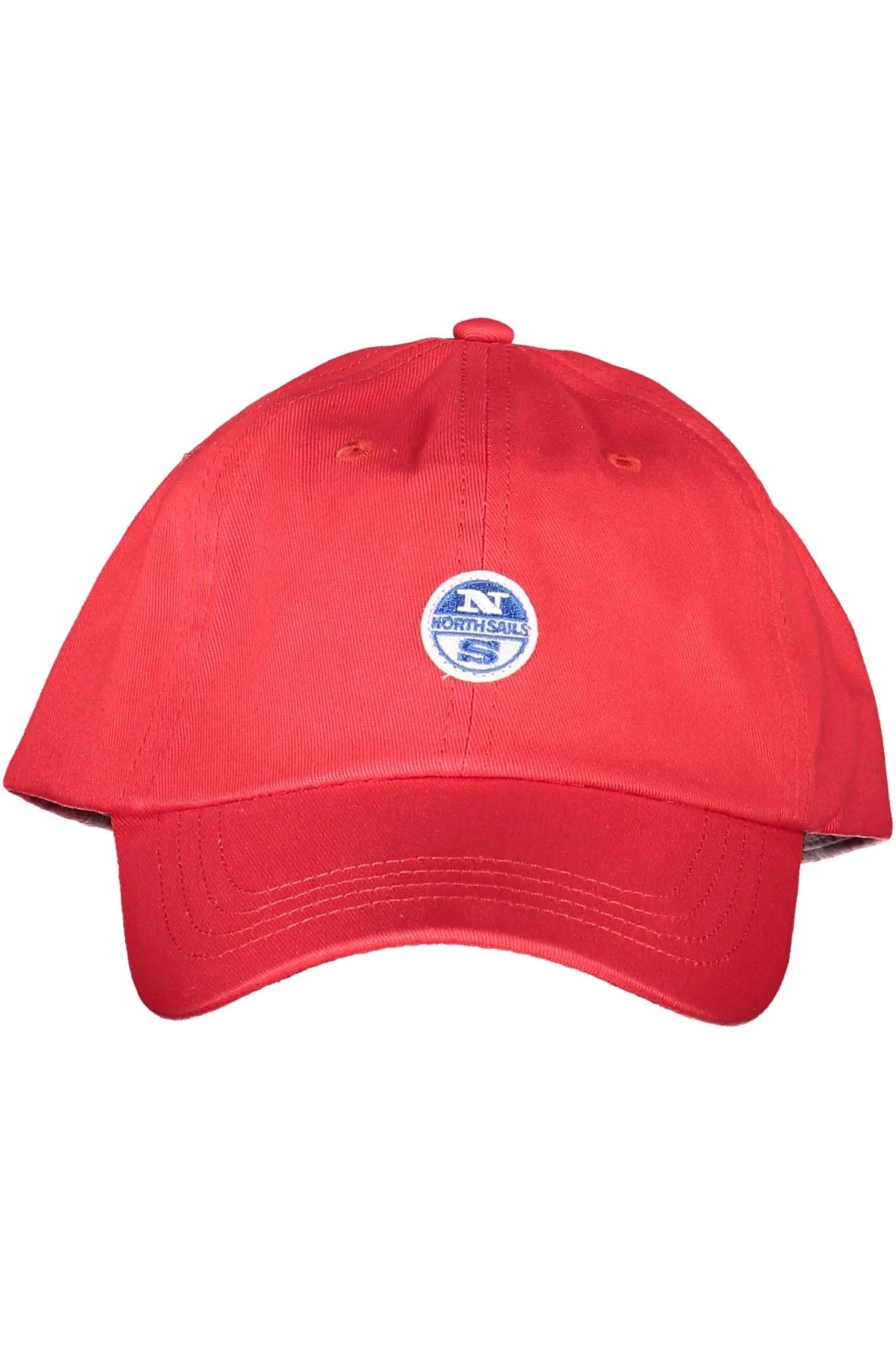 NORTH SAILS Baseballkappe Mann verstellbare Kappe mit Schirm Artikel 623204 Baseball, 0230 Rosso/Red, Einheitsgröße