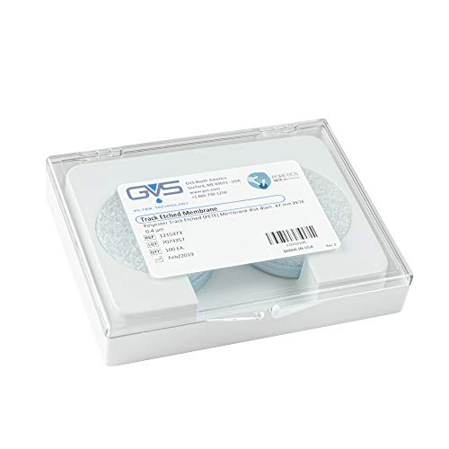 GVS Filter Technology, Filter Disc, PETE Membran, 0.4µm, 47mm, 100/pk