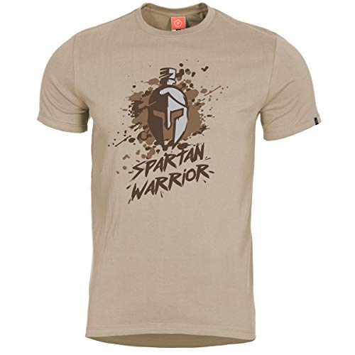 Pentagon T-Shirt Ageron Spartan Warrior Khaki, XL, Khaki