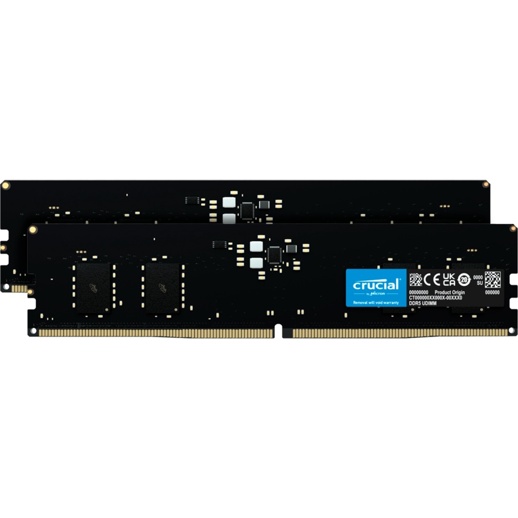 Crucial RAM 16GB Kit (2x8GB) DDR5 5600MHz (oder 5200MHz oder 4800MHz) Desktop-Speicher CT2K8G56C46U5