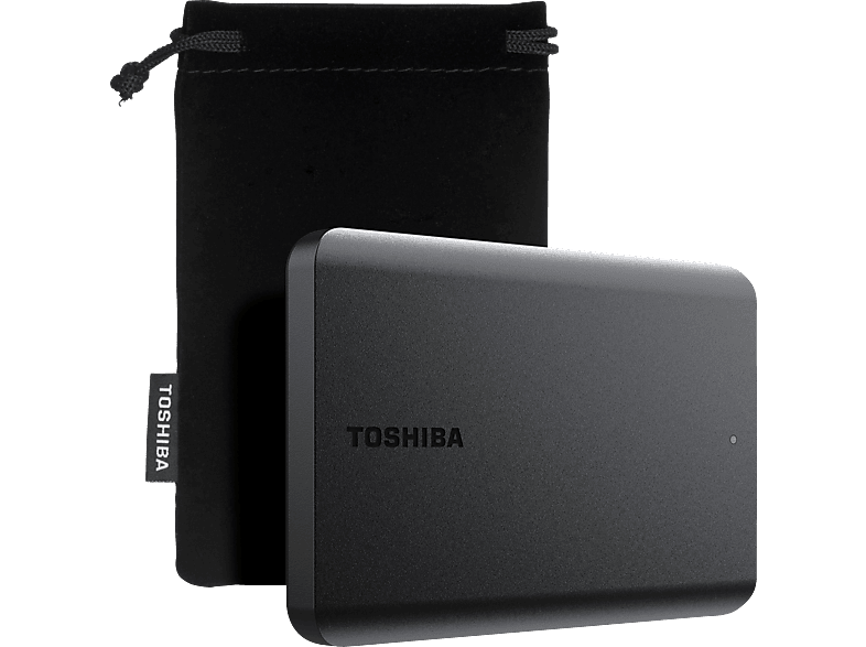 TOSHIBA Canvio Basics Exklusive Festplatte, 2 TB HDD, 2,5 Zoll, extern, Schwarz
