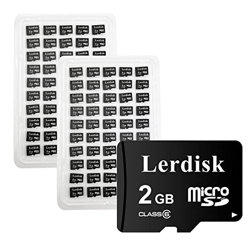 Lerdisk Micro-SD-Karte von der 3C Gruppe autorisiertes Lizenzprodukt (2 GB, 100 Stück)