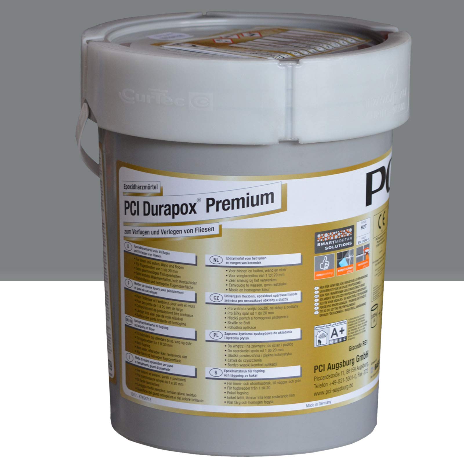 PCI Durapox Premium Reaktionsharz-Mörtel (5 kg, Basalt)