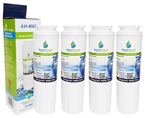 4x AH-M80 kompatibel für Maytag UKF8001 Wasserfilter, UKF8001AXX, Puriclean II PUR, Amana, Admiral, KitchenAid, Kenmore, Kühlschrank Filter