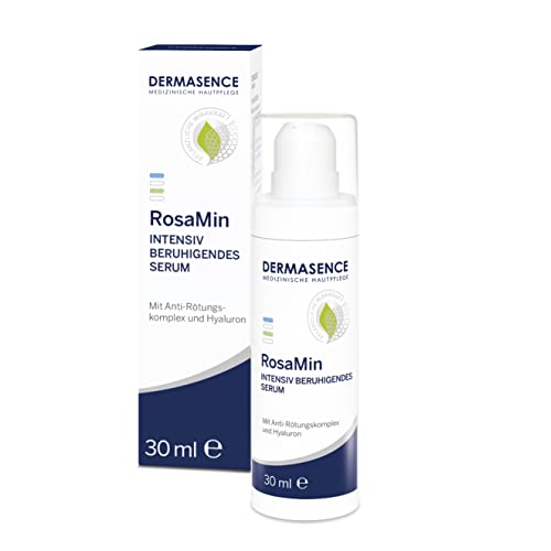 DERMASENCE RosaMin Serum - intensiv beruhigendes Serum, für die reaktive, zu Rosacea und Rötungen neigende Haut entwickelt - 30 ml