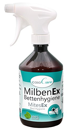 cdVet Naturprodukte casaCare MilbenEx Bettenhygiene 500 ml - Repellent, Insektizid - Vernichtung + Vorbeugung Milben - Schutz - angenehmer Duft - keine Resistenzbildung - dermatologisch getestet -