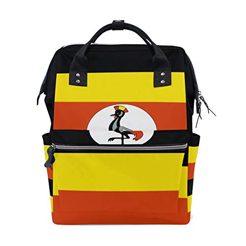 Uganda Flag Mommy Bags Muttertasche Wickeltasche Daypack Wickeltasche für Babypflege