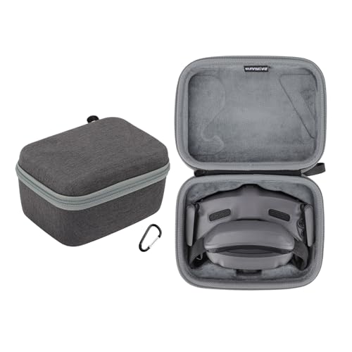 ZJRXM Tasche für DJI Avata 2 Goggles 3, Portable Tragetasche Reise Tasche für DJI Goggles 3, Kompakte Aufbewahrungs Tasche für DJI Goggles 3 und Zubehör