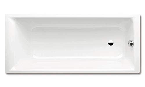 Kaldewei Badewanne Puro Modell 653 180 x 80 x 41 cm, alpinweiß mit Perl-Effekt