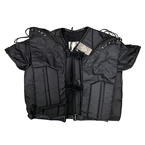 Dingo Gear Jacke Cord für Hundetraining,Kleidung Leicht Schutz Größe L Schwarz S01001