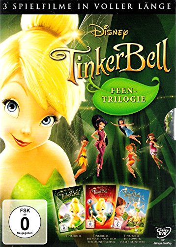 TinkerBell - Feen-Trilogie [3 DVDs]