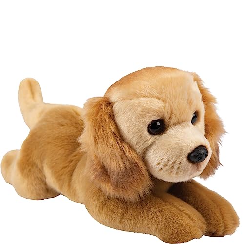 Suki Gifts 12146 Liegender Golden Retriever Hund Kuscheltier, mehrfarbig