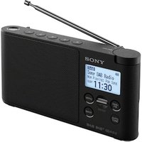 Sony XDR-S41DBPR Digitalradio DAB+/UKW schwarz, Timer, Weckfunktion